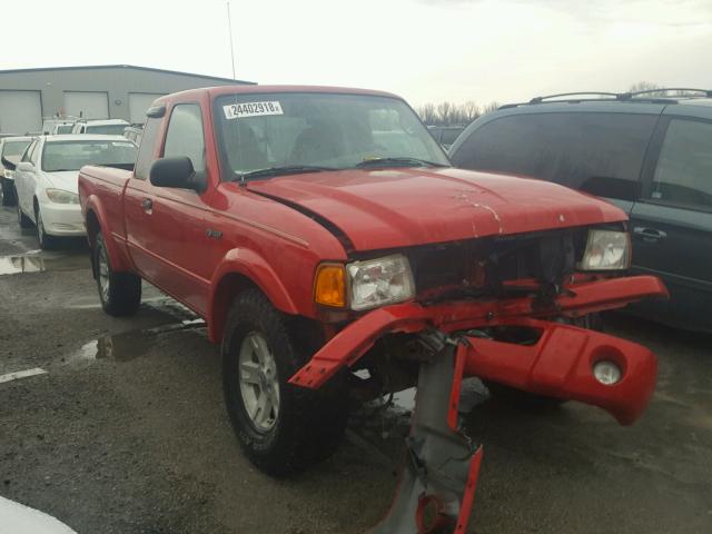 1FTZR45E13PB72557 - 2003 FORD RANGER SUP RED photo 1