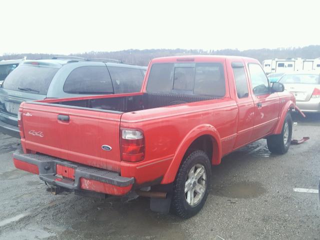 1FTZR45E13PB72557 - 2003 FORD RANGER SUP RED photo 4