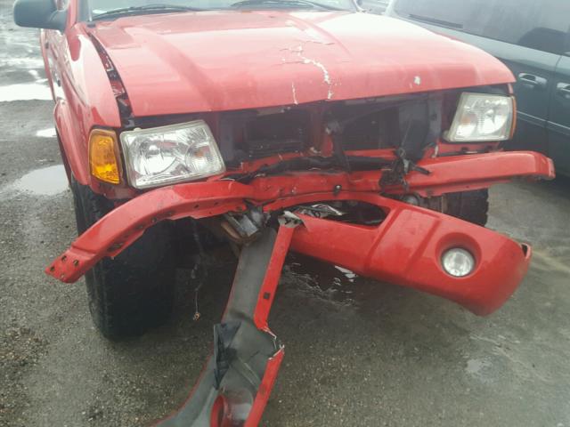 1FTZR45E13PB72557 - 2003 FORD RANGER SUP RED photo 9