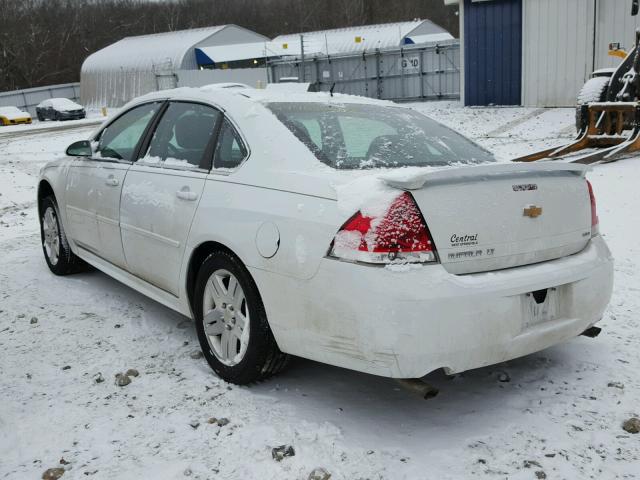 2G1WB5E36E1118143 - 2014 CHEVROLET IMPALA LIM WHITE photo 3