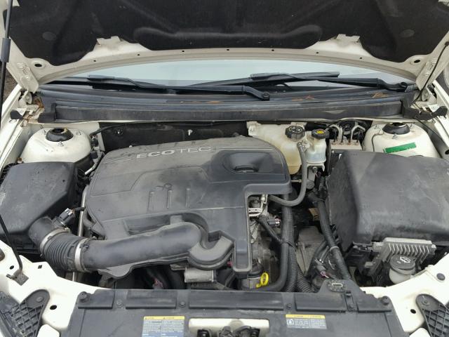 1G2ZG57B284248248 - 2008 PONTIAC G6 BASE CREAM photo 7