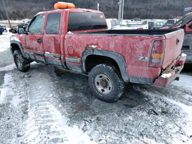 1GTHK29U12E303969 - 2002 GMC SIERRA K25 RED photo 3