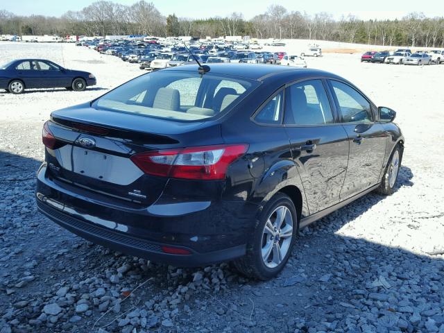 1FADP3F27DL265435 - 2013 FORD FOCUS SE BLACK photo 4