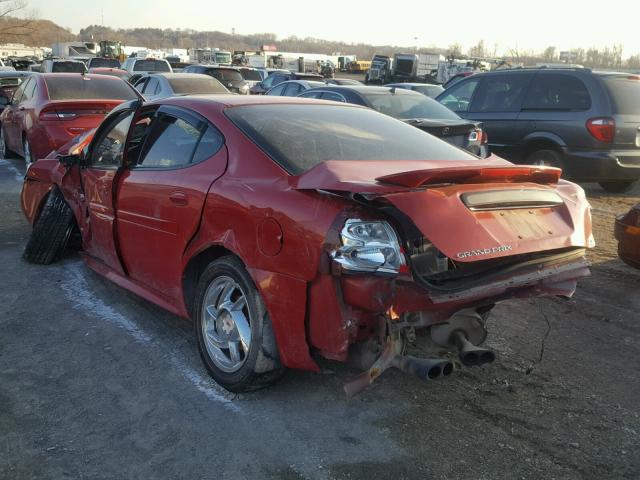 2G2WR554471152326 - 2007 PONTIAC GRAND PRIX RED photo 3