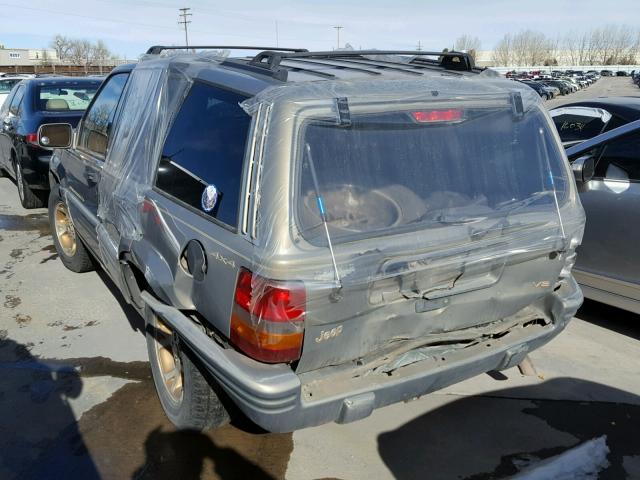 1J4GZ78Y5VC706730 - 1997 JEEP GRAND CHER GRAY photo 3