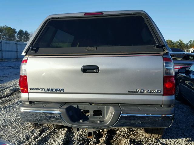 5TBDT44136S554263 - 2006 TOYOTA TUNDRA DOU SILVER photo 10