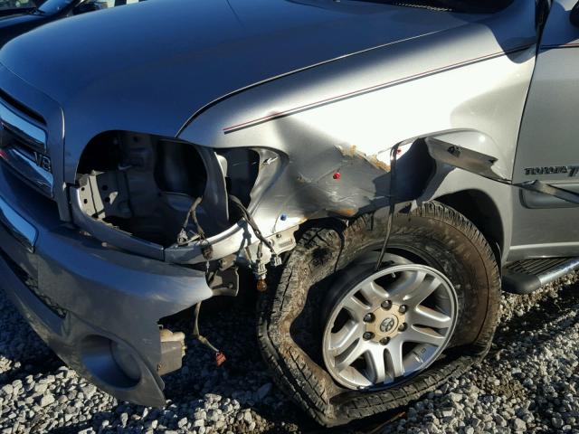 5TBDT44136S554263 - 2006 TOYOTA TUNDRA DOU SILVER photo 9