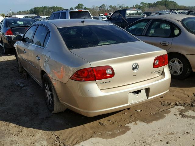 1G4HD57236U157823 - 2006 BUICK LUCERNE CX GOLD photo 3