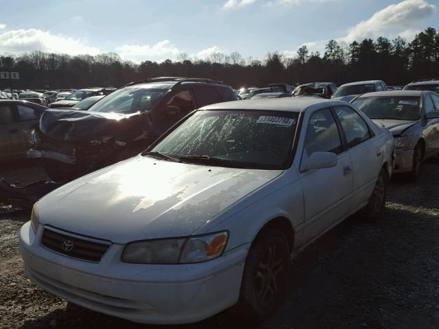 4T1BG22K61U783006 - 2001 TOYOTA CAMRY CE WHITE photo 2