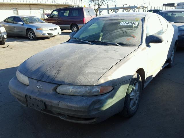 1G3NL12FX2C279172 - 2002 OLDSMOBILE ALERO GL BEIGE photo 2