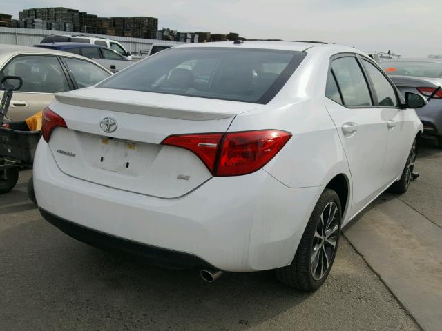 5YFBURHE1HP685838 - 2017 TOYOTA COROLLA L WHITE photo 4