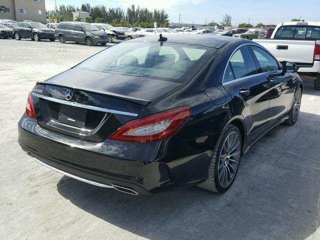 WDDLJ6FB3GA187069 - 2016 MERCEDES-BENZ CLS 400 BLACK photo 4