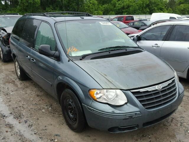 2A4GP44R26R627172 - 2006 CHRYSLER TOWN & COU BLUE photo 1