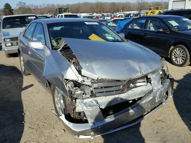 1G6DM57T770168881 - 2007 CADILLAC CTS SILVER photo 1