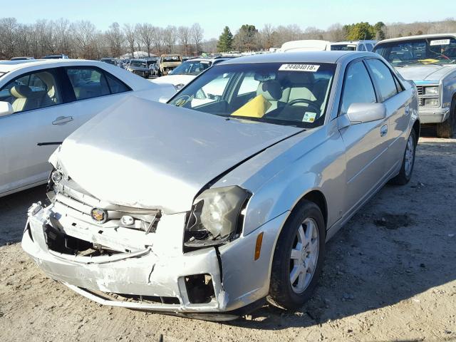 1G6DM57T770168881 - 2007 CADILLAC CTS SILVER photo 2