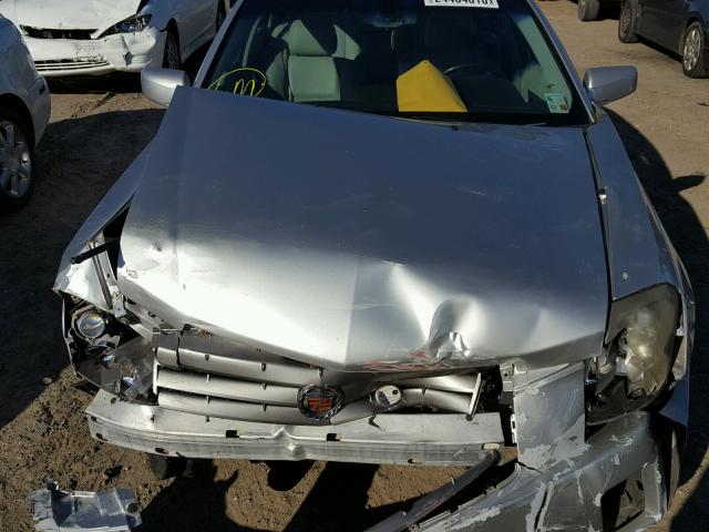 1G6DM57T770168881 - 2007 CADILLAC CTS SILVER photo 7