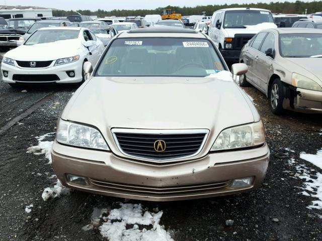 JH4KA9659YC012802 - 2000 ACURA 3.5RL GOLD photo 9