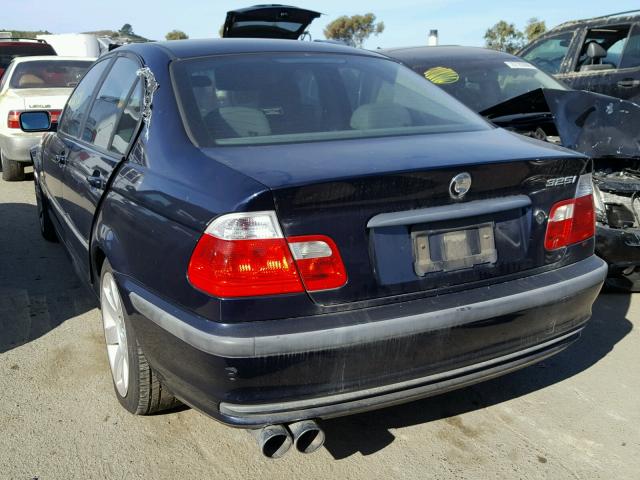 WBAAN374X1ND47047 - 2001 BMW 325 I BLUE photo 3