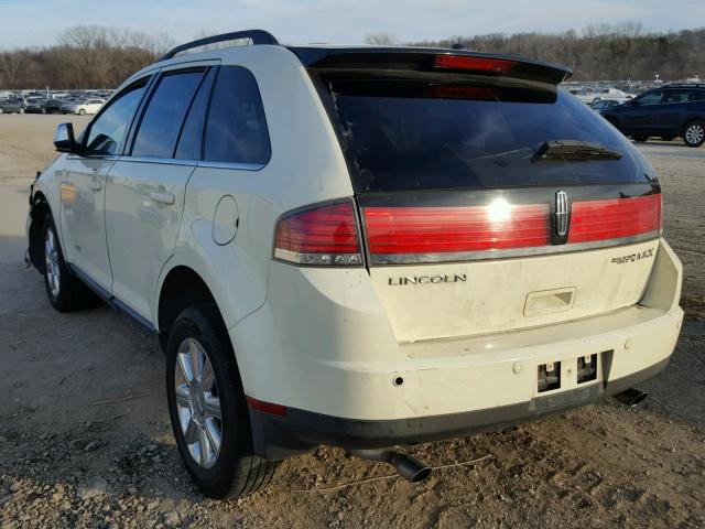 2LMDU68C47BJ27026 - 2007 LINCOLN MKX CREAM photo 3