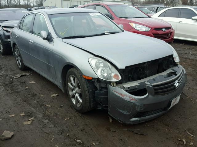 JNKCV51F35M314996 - 2005 INFINITI G35 GRAY photo 1