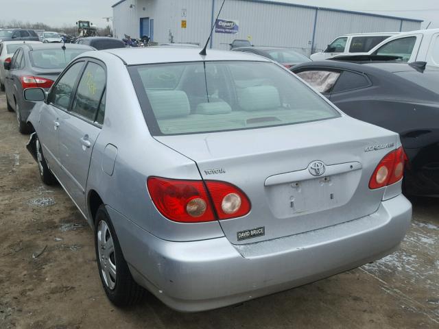 1NXBR32E97Z829981 - 2007 TOYOTA COROLLA CE SILVER photo 3