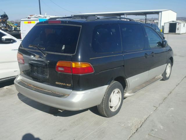 4T3ZF13C1WU030243 - 1998 TOYOTA SIENNA LE BLACK photo 4