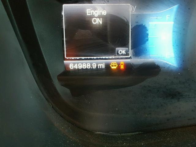 1FM5K8GT6EGA08709 - 2014 FORD EXPLORER S BLACK photo 8