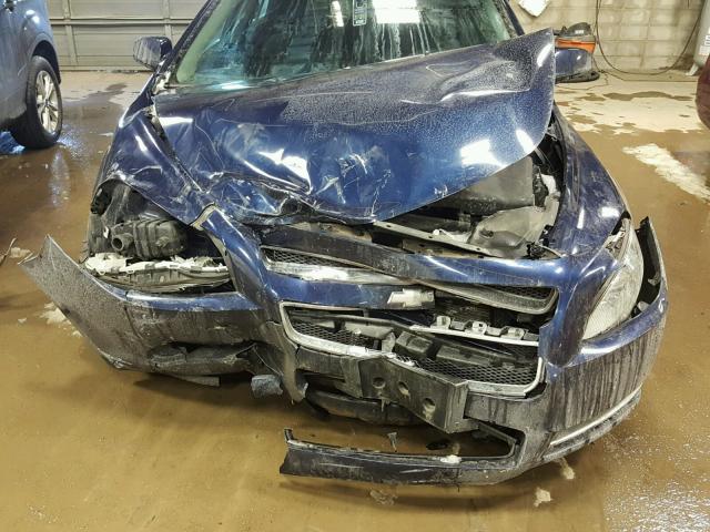 1G1ZC5E10BF257097 - 2011 CHEVROLET MALIBU 1LT 蓝色 照片 7