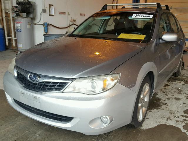 JF1GH63658G832324 - 2008 SUBARU IMPREZA OU GRAY photo 2