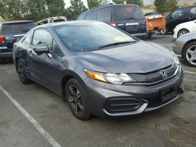 2HGFG3B88FH527641 - 2015 HONDA CIVIC EX ნაცრისფერი ფოტო 1