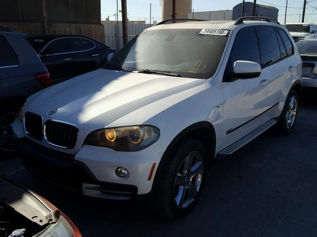 5UXFE43567L018925 - 2007 BMW X5 3.0I WHITE photo 2