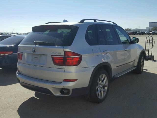 5UXZV4C57BL408275 - 2011 BMW X5 XDRIVE3 Silber Foto 4
