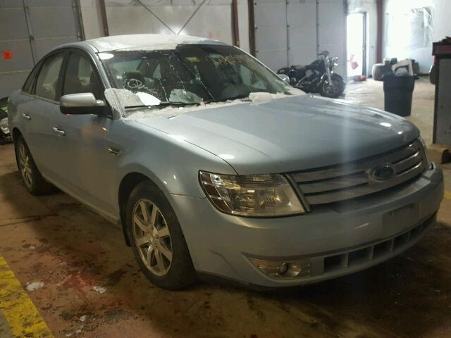 1FAHP24W09G109948 - 2009 FORD TAURUS SEL BLUE photo 1