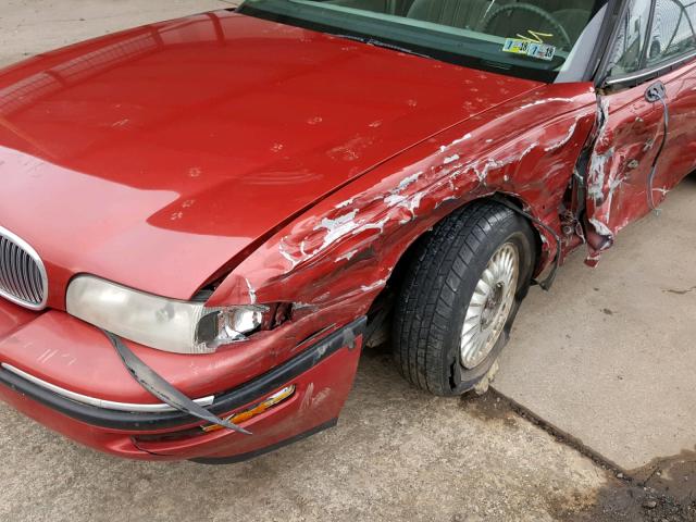 1G4HP52K4WH437841 - 1998 BUICK LESABRE CU MAROON photo 9