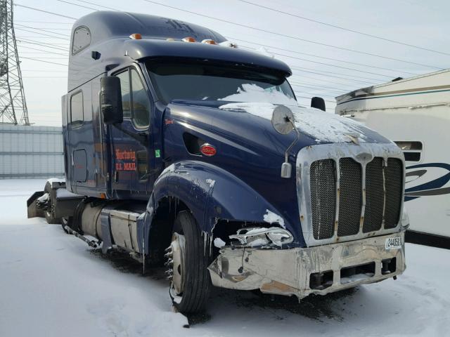 1XP7DB9X64D812611 - 2004 PETERBILT 387 BLUE photo 1