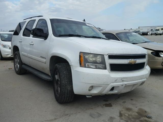 1GNFC13068R148963 - 2008 CHEVROLET TAHOE C150 WHITE photo 1