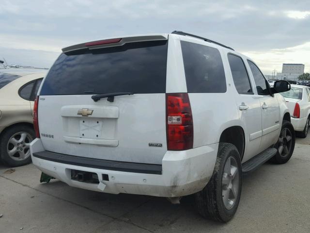 1GNFC13068R148963 - 2008 CHEVROLET TAHOE C150 WHITE photo 4