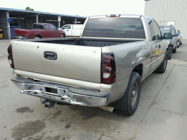 2GCEC19T121238074 - 2002 CHEVROLET SILVERADO TAN photo 4