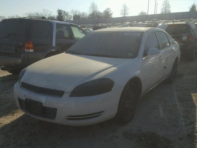 2G1WB58K779240646 - 2007 CHEVROLET IMPALA LS WHITE photo 2