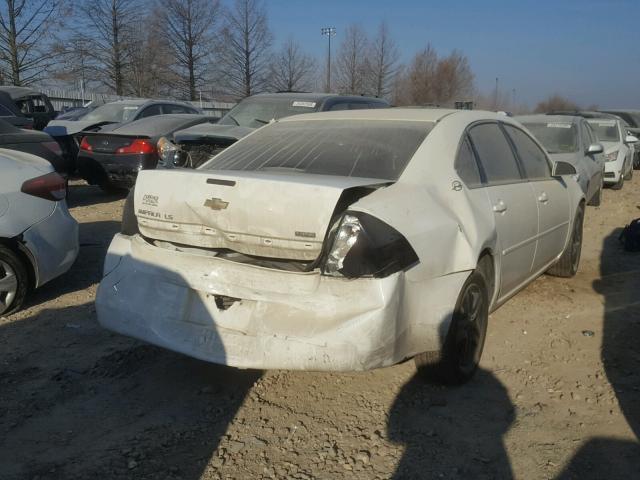 2G1WB58K779240646 - 2007 CHEVROLET IMPALA LS WHITE photo 4