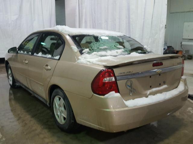 1G1ZT52885F305550 - 2005 CHEVROLET MALIBU LS TAN photo 3