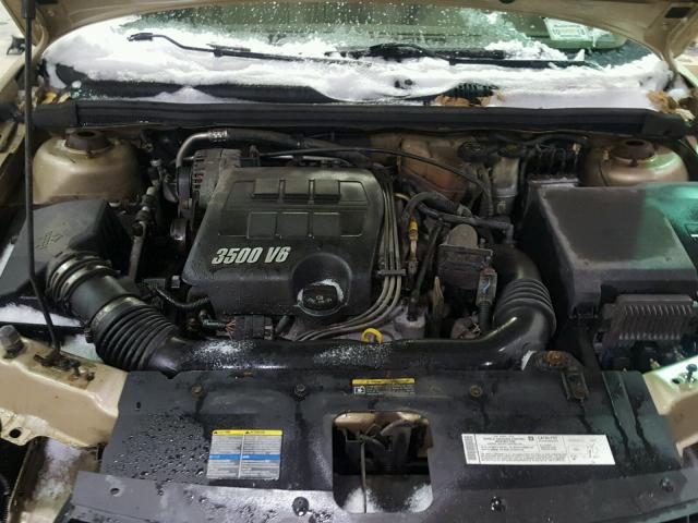 1G1ZT52885F305550 - 2005 CHEVROLET MALIBU LS TAN photo 7