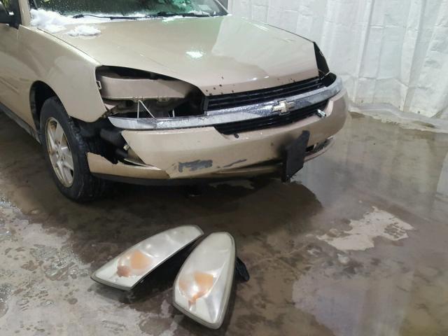 1G1ZT52885F305550 - 2005 CHEVROLET MALIBU LS TAN photo 9