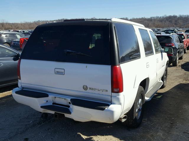 1GYEK13R8YR152531 - 2000 CADILLAC ESCALADE WHITE photo 4