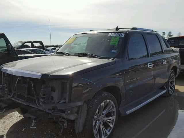3GYEK62N16G165145 - 2006 CADILLAC ESCALADE E BLACK photo 2