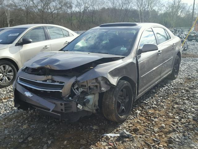 1G1ZC5E11BF373439 - 2011 CHEVROLET MALIBU 1LT GOLD photo 2