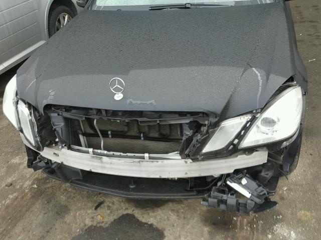 WDDHF5GB4BA516967 - 2011 MERCEDES-BENZ E 350 BLACK photo 9