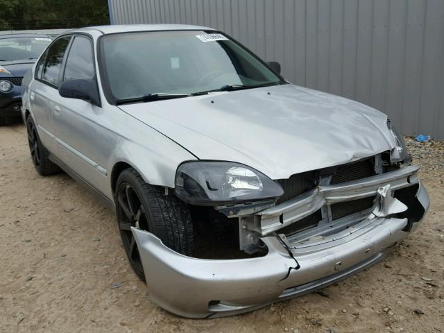 2HGEJ6610YH576492 - 2000 HONDA CIVIC BASE 银色 照片 1