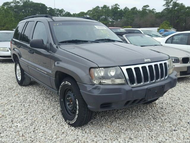 1J4GW48S23C611784 - 2003 JEEP GRAND CHER GRAY photo 1