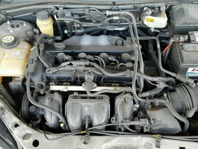 1FAFP34N35W279564 - 2005 FORD FOCUS ZX4 TAN photo 7